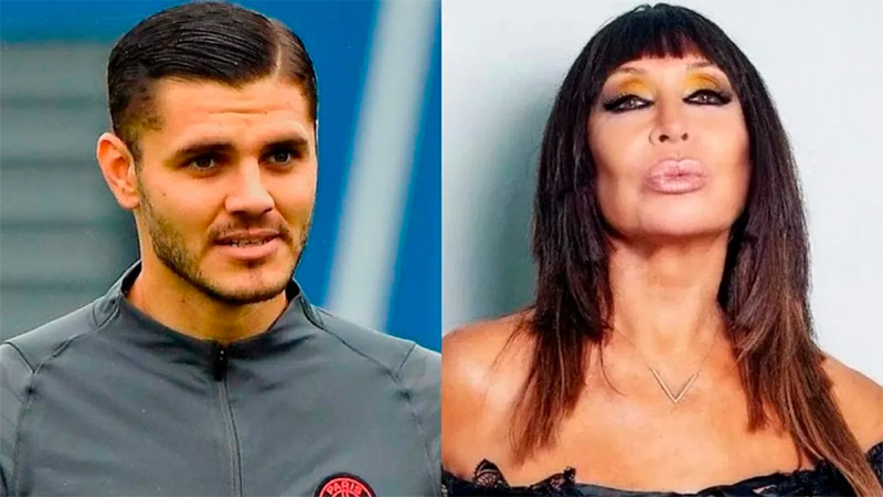 El duelo menos pensado: durísimo retruque de Moria Casán a Mauro Icardi