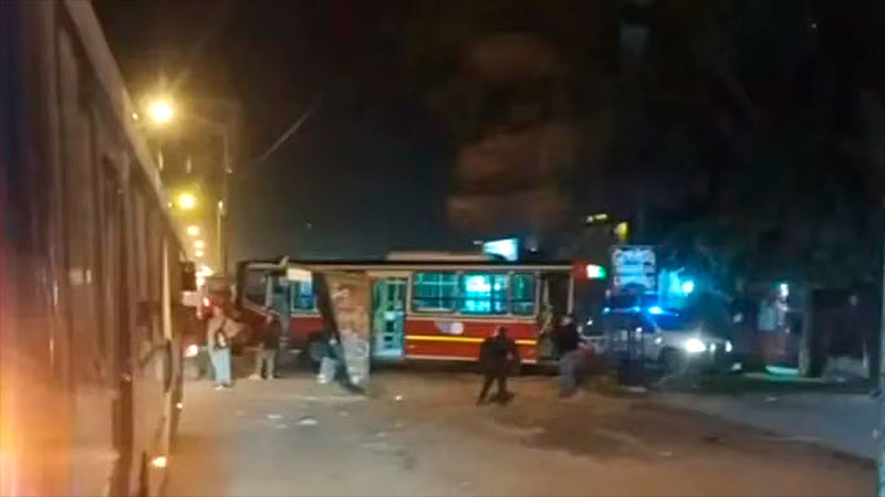 Sujeto “noqueó” al chofer del colectivo y provocó un accidente de ...