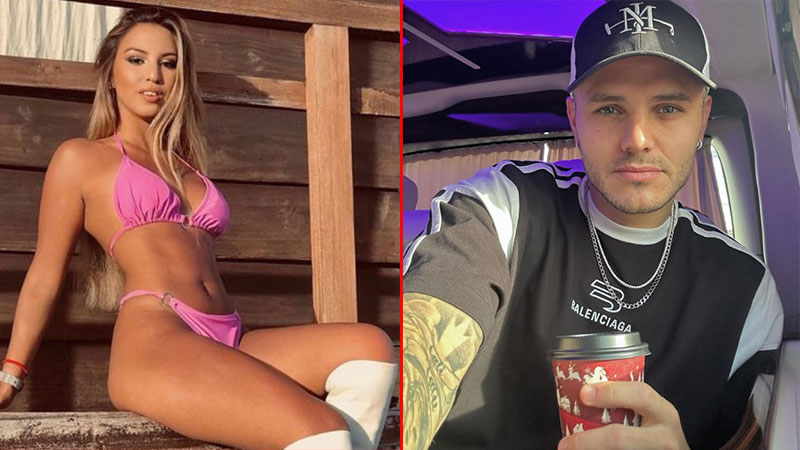 Difundieron los chats privados entre Mauro Icardi y Candela Lecce