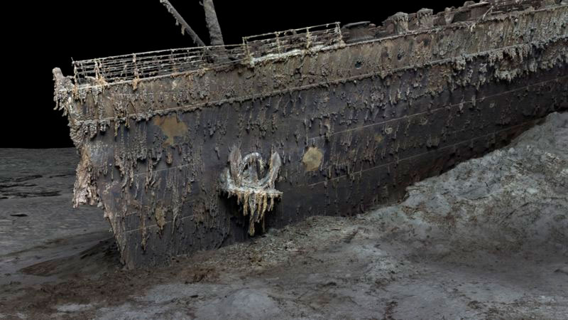 Nuevas imágenes revelan los restos del Titanic como nunca se vieron: fotos  - Internacionales 