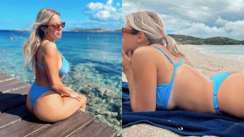 Nati Jota ratoneó a sus fans con cuatro fotos en bikini desde diversos ángulos
