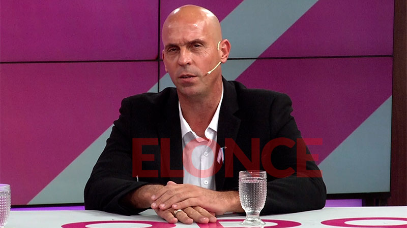 Ariel Weiss, intendente de Colonia Avellaneda (foto Elonce)