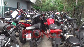 Aguardan la compactación de 7.000 motos retenidas en operativos policiales