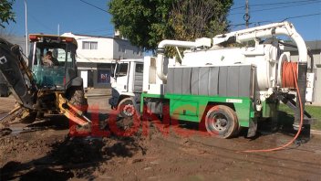 El mal uso del servicio causó anegamientos en viviendas de calle Marcos Sastre
