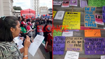 Marcha “Ni Una Menos” en Paraná: el documento que se leyó en el centro cívico