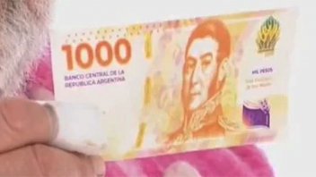 Habrá un nuevo billete de 1.000 pesos y tendrá la cara de San Martín