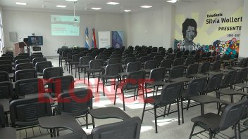 Inauguraron dos nuevas aulas en la Facultad de Trabajo Social de la UNER