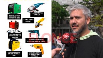 Desvalijaron taller de herrería: ofrecen recompensa por herramientas robadas