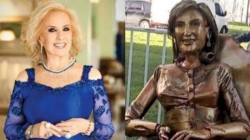 No le gustó nada: Mirtha Legrand opinó sobre su estatua