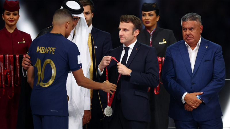 "Mbappé dijo que en Sudamérica no había nivel". "Mbappé dijo que en Sudamérica no había nivel".
