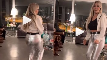 Graciela Alfano presumió de sus curvas moviendo la cadera en un video