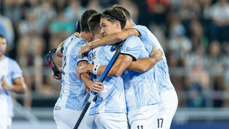 Los Leones vencieron 6-1 a Nueva Zelanda en la FIH Pro League.