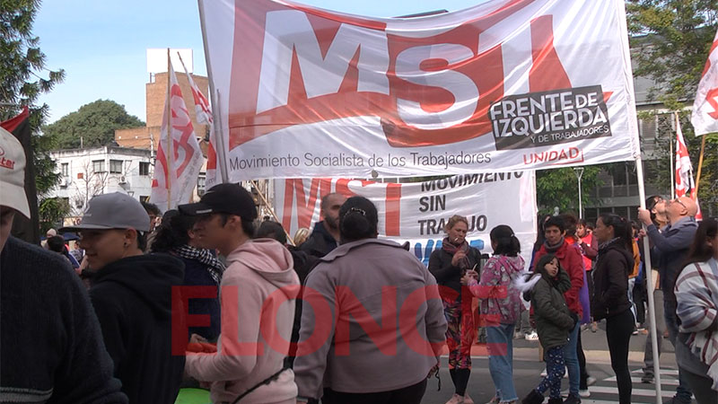 Organizaciones sociales marcharon en Paraná en contra de la represión en Jujuy