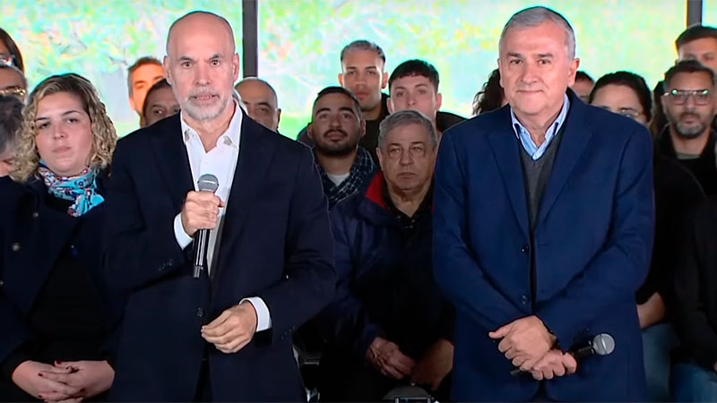 Larreta confirmó a Gerardo Morales como compañero de fórmula para las PASO