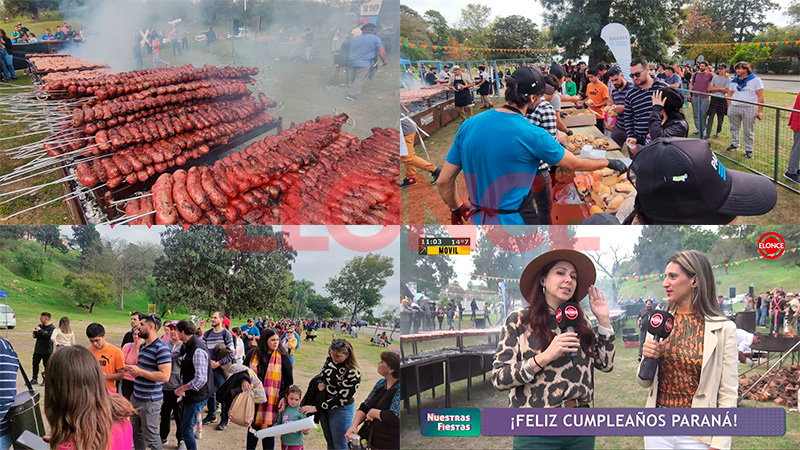 Fue Un éxito La Choripaneada Por Los 210 Años De Paraná: Imágenes Y ...