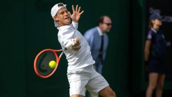 Tenis: sólida victoria de Schwartzman en su debut en Wimbledon