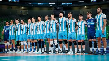Con el entrerriano Vicentín, Argentina inicia la tercera ventana en Liga de Naciones