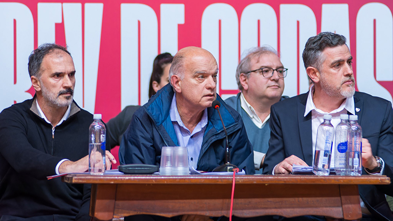 Grindetti fue elegido como presidente de Independiente.