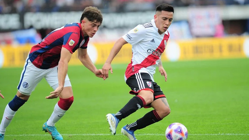 River visita a San Lorenzo por la Liga Profesional.