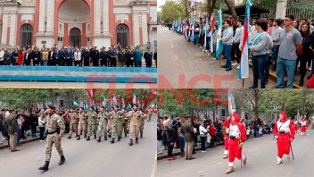 Desfile cívico-militar en Avenida Zanni: horario y cortes de tránsito