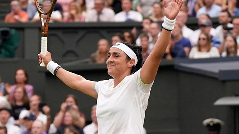 Ons Jabeur pasó a la final de Wimbledon.