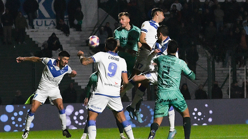 Sarmiento y Vélez terminaron 1-1 en Junín.
