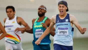Atletismo: el argentino Larregina se colgó la medalla dorada en Irlanda