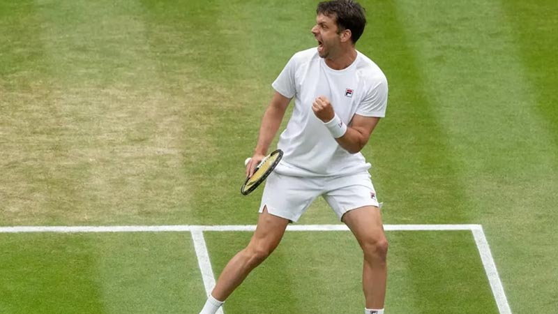 Horacio Zeballos va por la ansiada coronación en Wimbledon.