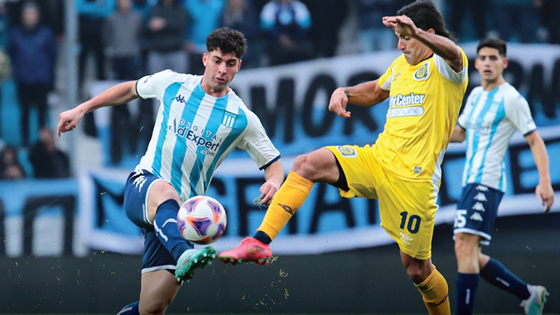 Racing y Central terminaron igualados en Avellaneda.