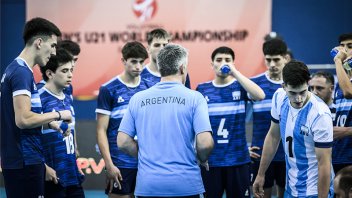La Selección Argentina U21 masculina de vóley terminó cuarta en el Mundial