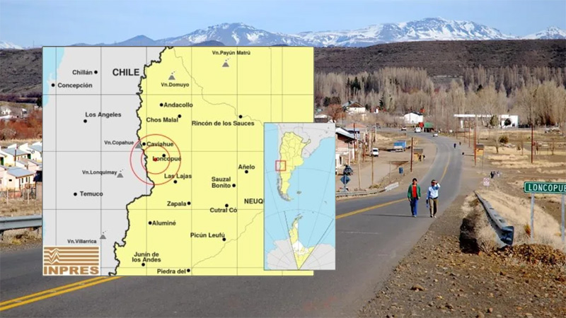 Neuquén: se registró un fuerte sismo de 6,6 grados en la escala de Richter