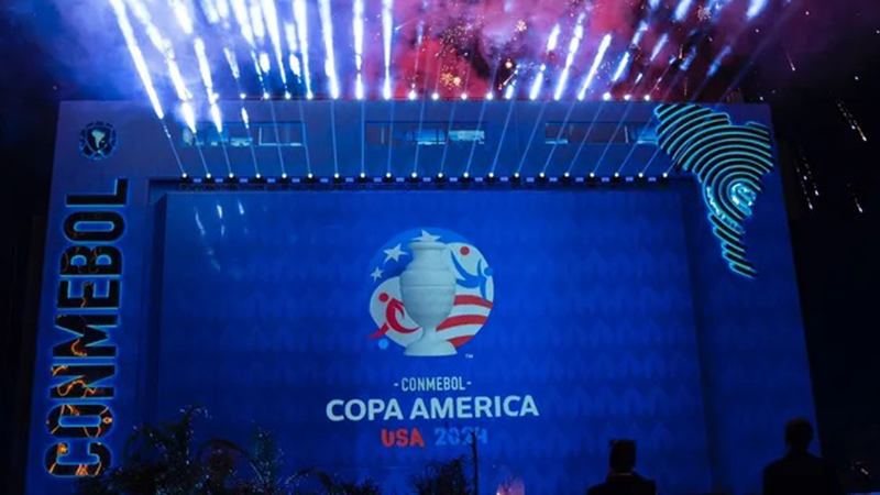 Conmebol presentó el logotipo de la próxima Copa América.