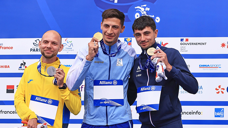 Argentina logró cinco medallas en el Mundial de Para Atletismo.