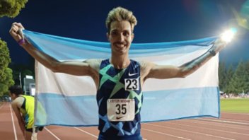 Atletismo: el entrerriano Bruno fue suspendido por doping y pedirá otra prueba
