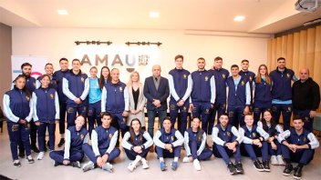 Selección Argentina de básquet, con presencia entrerriana, se prepara para los Juegos Universitarios
