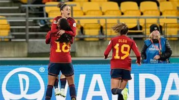 España goleó a Costa Rica por 3 a 0 en el Mundial Femenino