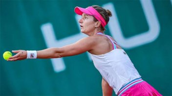 La tenista argentina Podoroska quedó eliminada del abierto de Hungría
