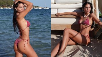 Zaira Nara retomó sus vacaciones en Ibiza y volvió a mostrarse híper sensual