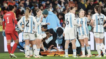 Confirmaron la dura lesión que sufrió Florencia Bonsegundo en el Mundial Femenino