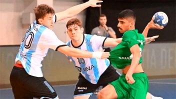 Mundial Junior de handball masculino: Argentina empató con Arabia Saudita
