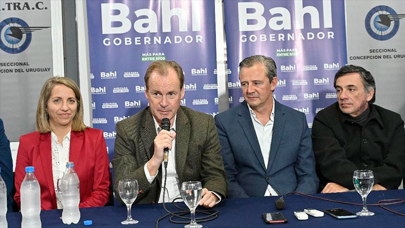 Bordet: &ldquo;La Entre Ríos que viene merece tener un gobernador como Adán Bahl&rdquo;