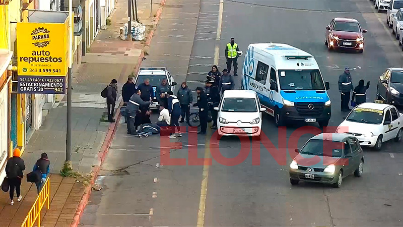 Una Moto Atropelló A Una Mujer Que Cruzaba La Calle A Mitad De Cuadra Policiales 9712