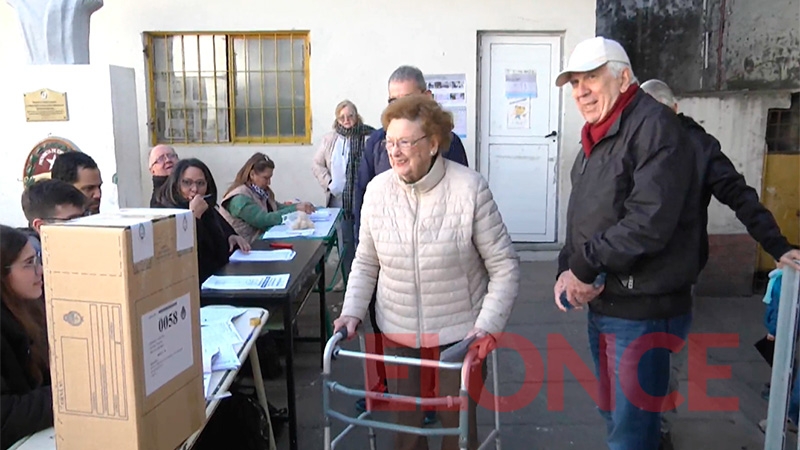 Votar con 93 años: &ldquo;No tengo la obligación, pero me gusta porque soy argentina&rdquo;