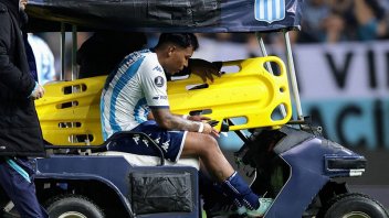 Racing: Roger Martínez se lesionó y se perderá el partido de ida ante Boca por Copa