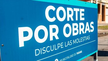 Corte de tránsito en tramo de calle Urquiza por reparación de la red cloacal