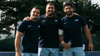 Los Pumas: el entrenamiento a horas del debut en el Mundial