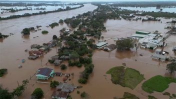 Prevén intensas lluvias en el sur de Brasil, donde un ciclón causó 41 muertes