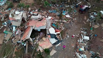 Se eleva a 42 las personas fallecidas tras el paso del ciclón en Brasil