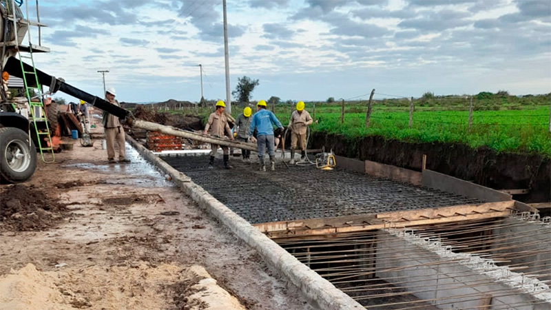 Avanza “a buen ritmo” la construcción de desagües pluviales en General ...