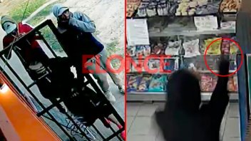 Video de asalto a mano armada en Paraná: tres sujetos robaron en panadería